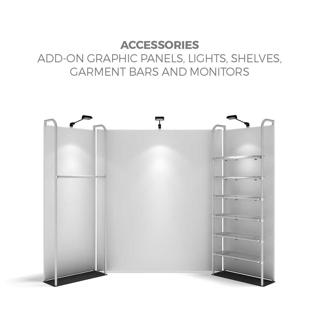 WaveLine® Merchandiser Kit 16 / 10ft - Blitz Sign & Displays