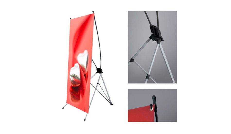 X - Stand Hardware Only 32"x71" - Blitz Sign & Displays