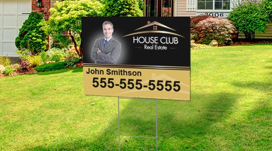 Yard Sign and H - Stake - Blitz Sign & Displays